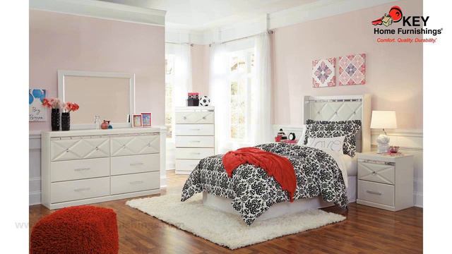 Ashley Dreamur Queen Panel Bed (APK-B351-QPB) | KEY Home смотреть онлайн