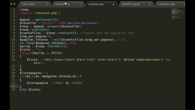 Trucos PHP-Parte 2 Paginacion php-ajax-postgresql-js смотреть онлайн