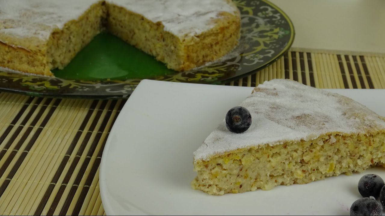Кекс миндально-лимонный. Домашняя выпечка. смотреть онлайн