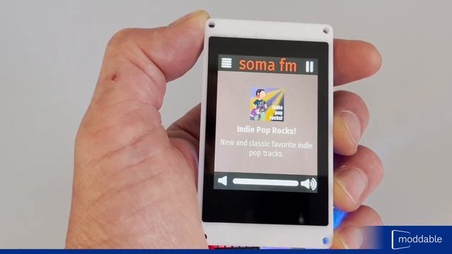 SomaFM App on ESP32-S3 with the Moddable SDK смотреть онлайн