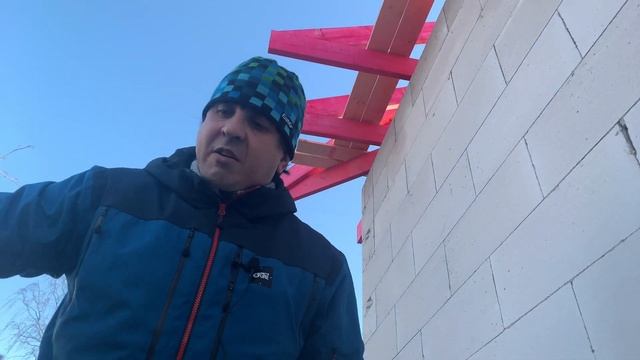 Балкон в частном доме. Стропильная система, чердак и перекрытия в доме из газобетона смотреть онлайн