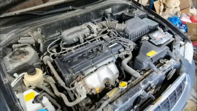 Хендай Акцент. Полная замена масла в акпп. смотреть онлайн