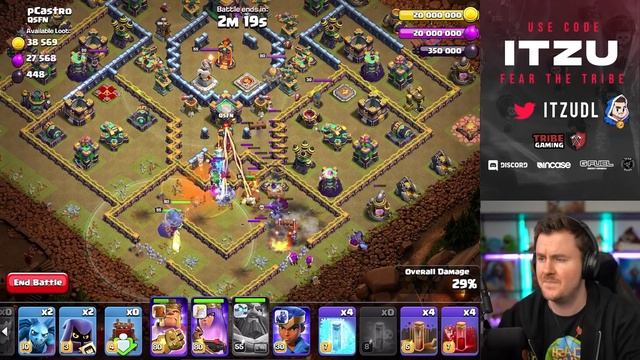 3 Star the Last Chance Qualifier Challenge + NEW Hero Skin in Clash of Clans смотреть онлайн
