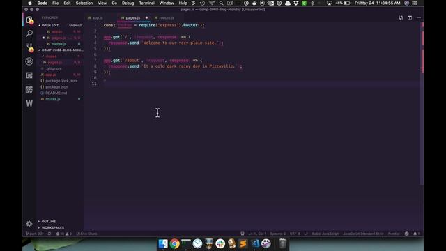 Week 03 - Routes, Views, and Controllers смотреть онлайн
