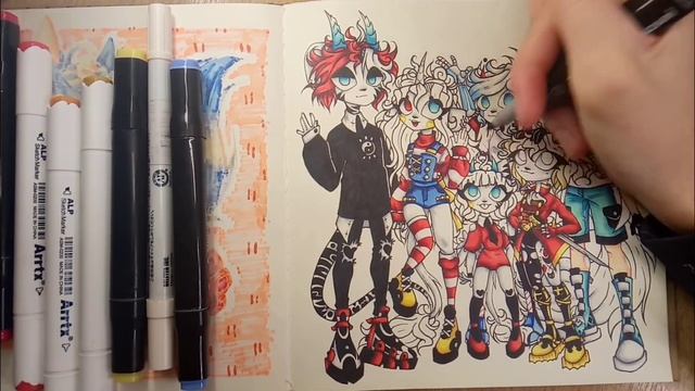 НУЖНО ПОГОВОРИТЬ | speedpaint смотреть онлайн