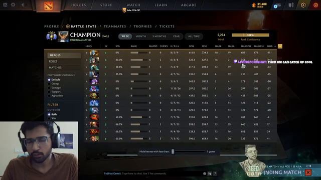 | ROAD BACK TO RANK 3K | 7.33b  SEA  DOTA 2 INDIA TAMIL  | ALL ROLES Wcyd |