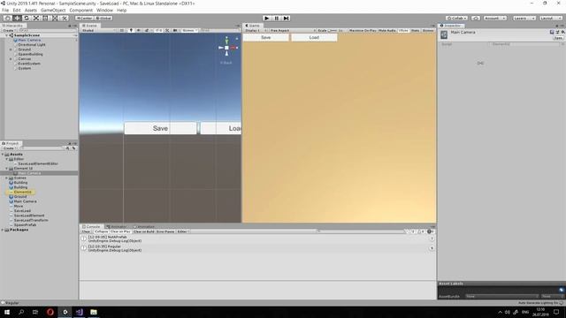 Unity3d - Сохранение и загрузка данных смотреть онлайн