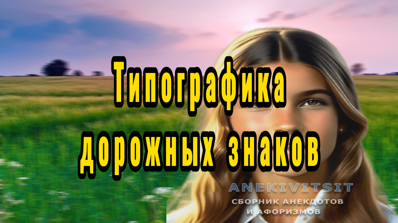 Типографика дорожных знаков смотреть онлайн
