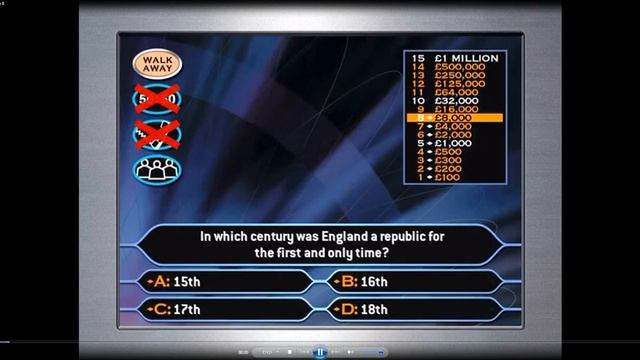 Who Wants To Be A Mllionaire? (UK) [DVD Game,1st Edition] #2 Second run to the million смотреть онлайн