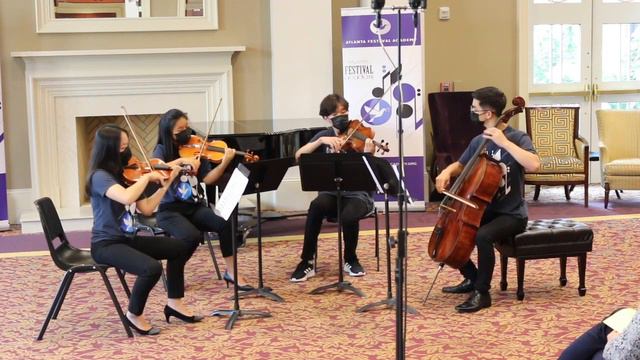 AFA 2021 Student Chamber Group Recital - Hairpin Quartet смотреть онлайн