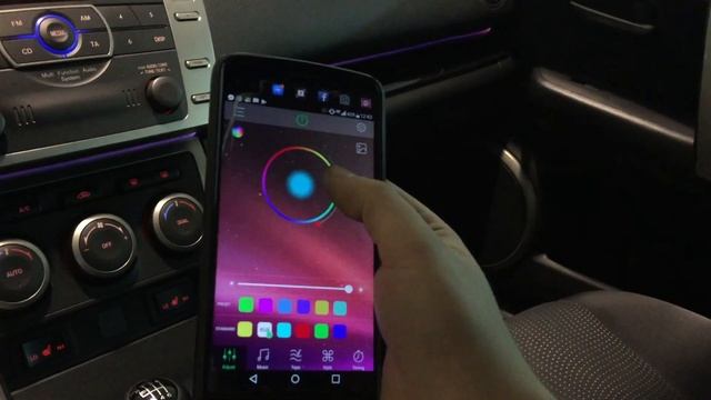 Ambient light Mazda 6 GH смотреть онлайн