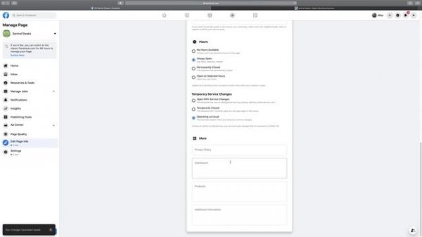 FACEBOOK BUSINESS PAGE TUTORIAL (2022)