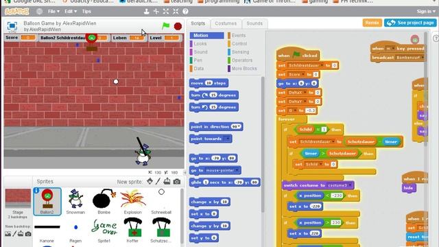 scratch balloon game (english) смотреть онлайн