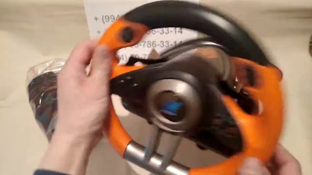 ИГРОВОЙ РУЛЬ PS3 Speedlink Racing Wheels в Баку / Bakida