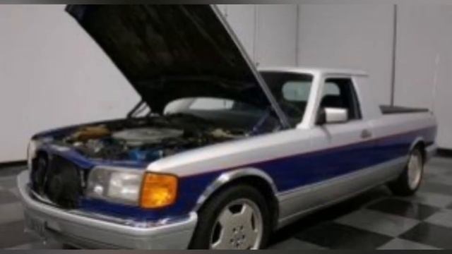 1979 Mercedes Benz S Class (W126) Pickup #mercedes #mercedesbenz #oldcars