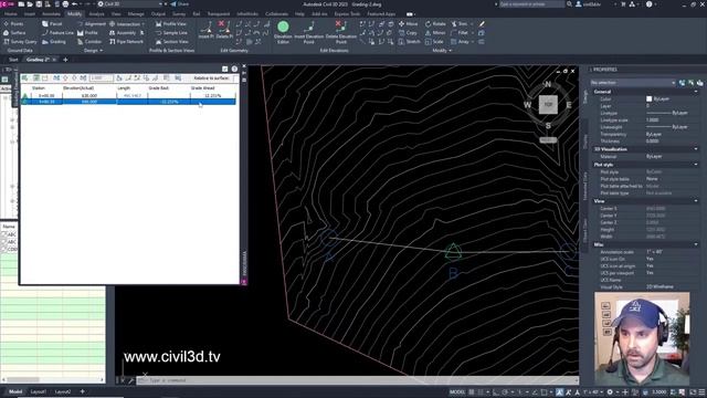 Grading for Beginners in Civil 3D 2023 to 2024 смотреть онлайн