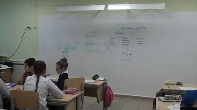 Урок русского языка в 4 классе "Введение названий трех частей речи" Василенко О.П. смотреть онлайн