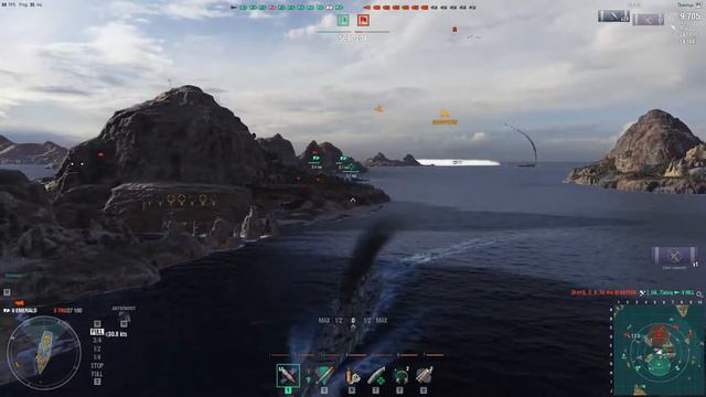 World of Warships Крейсер Emerald 2020 02 29 22 29 08 смотреть онлайн