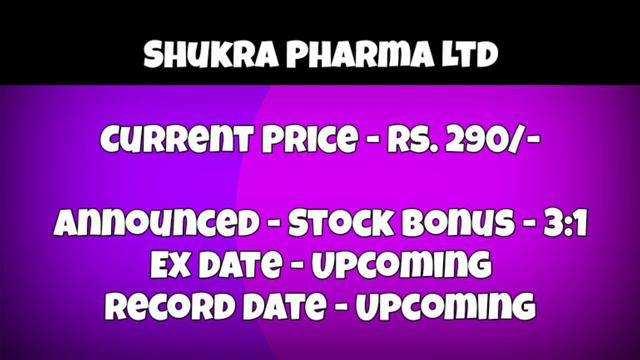 Vedanta Ltd  + 10 Stocks Declared High Dividend, Bonus & Split With Ex Date's