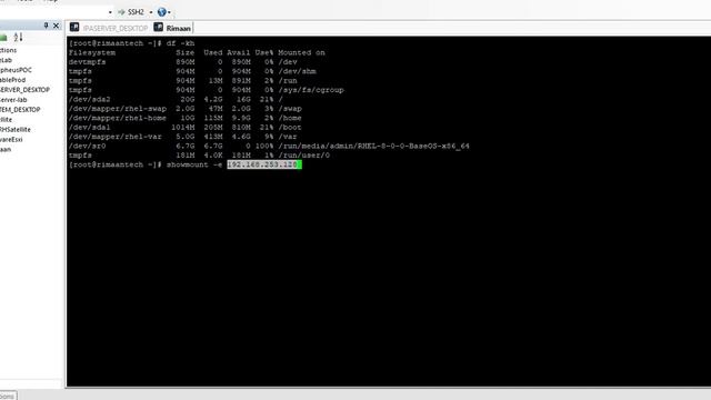 How to setup and configure NFS server/client / Network file system installation /RHCE смотреть онлайн