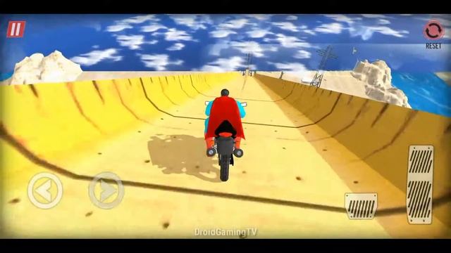 Super Hero Bike Mega Rampage || Android IOS Gameplay смотреть онлайн