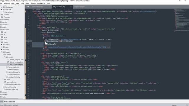 Laravel 8 Complete Tech News Blog with Administration System Part 81-Edit Users with bootstrap moda смотреть онлайн
