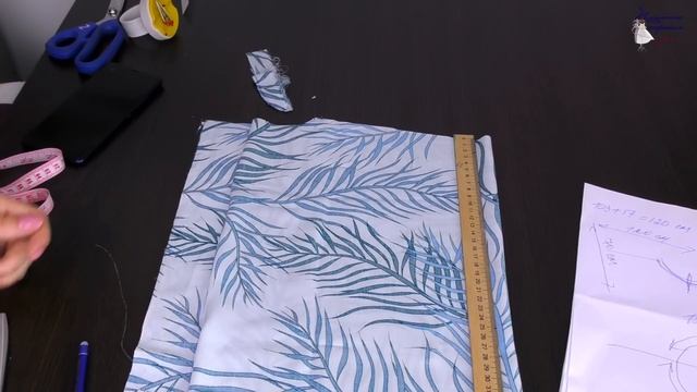 Как кроить рубашку? Рубашка без выкройки - часть 2