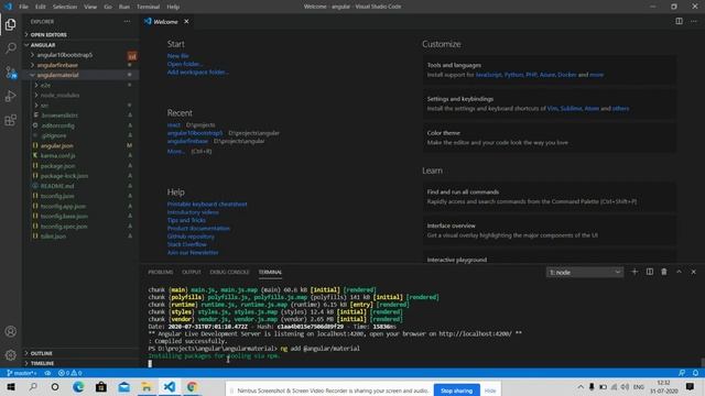 How to add angular material into our angular 10 application? смотреть онлайн