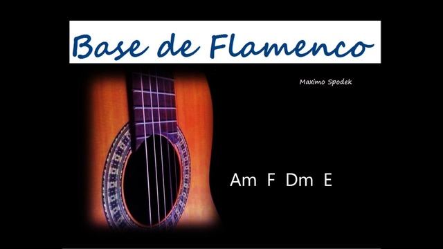 BASE DE RUMBA FLAMENCO EN Am PARA IMPROVISAR CON LA GUITARRA смотреть онлайн