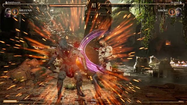 nerf Mileena Scorpion pls (NOOB DESTROYERS) смотреть онлайн