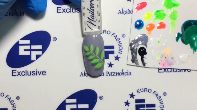 Ветка 3д. Экспресс дизайн. Веточка на ногтях. Дизайн ногтей ветка смотреть онлайн