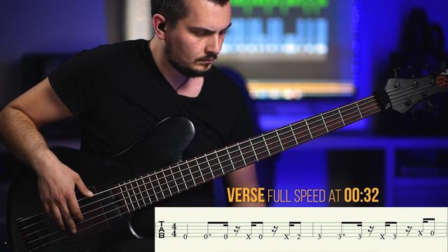 Daft Punk - Get Lucky | BASS COVER And TUTORIAL With TABS