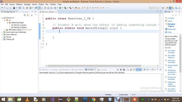 Introduction To Java Programming Exercise 1 2b смотреть онлайн