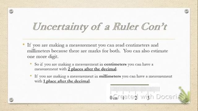 1.2 UNCERTAINTY AND THE RULER смотреть онлайн