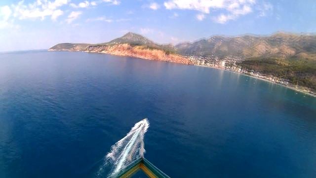 Полет на параплане.GoPro смотреть онлайн