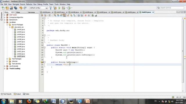 Java cơ bản 53: toString смотреть онлайн