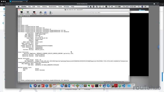 CISCO ISE 3.0 FOR IDENTITY CONTROL | SAMPLE VIDEO смотреть онлайн