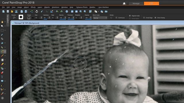 Removing Scratches, Cracks And Dust From Old Photos