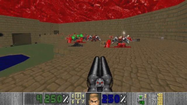Complex Doom + Plutonia Experiment (Final Doom) Прохождение - Map32 Go 2 It (3 Круга Ада) смотреть онлайн