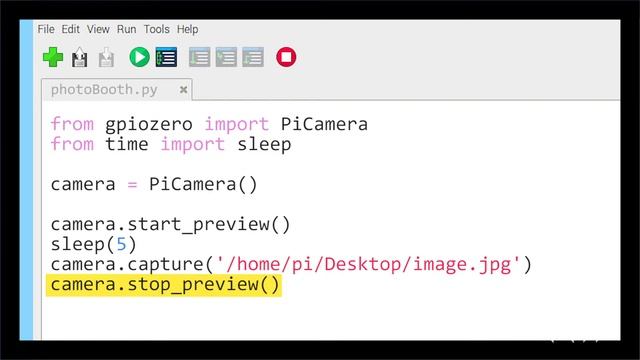 Physical Computing with Raspberry Pi - Playing with Picamera (6/7) смотреть онлайн