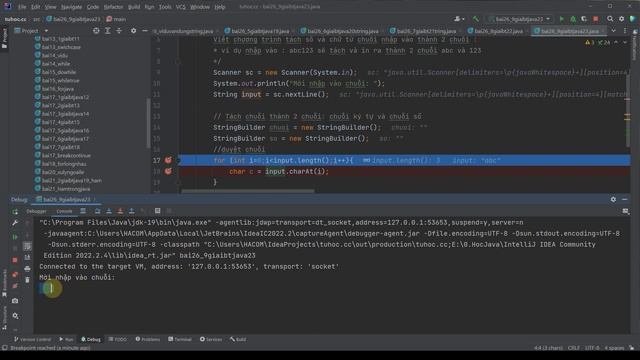 26.9 giải bài tập string java 23 - lập trình java cơ bản cho người mới смотреть онлайн