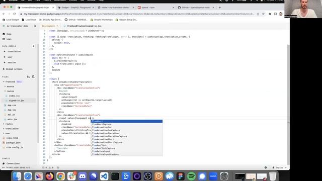 Build an OpenAI-powered language translator app смотреть онлайн