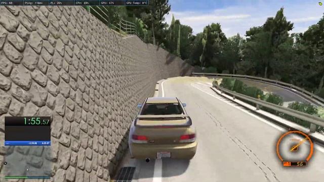 [Tuned] Subaru Impreza 22b STI - Irohazaka (downhill) - 4:02.31 смотреть онлайн