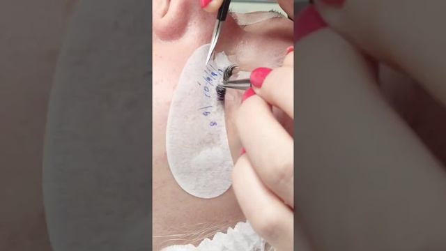 Цветное наращивание ресниц в школе-студии Виктория смотреть онлайн