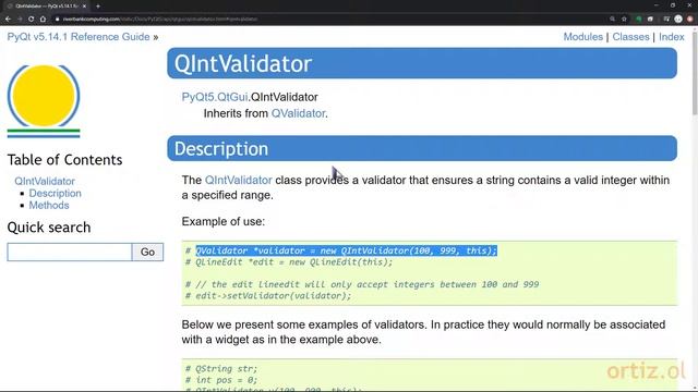 Python Curso V2: 404 Establecer un Validador de Números Enteros QIntValidator en QLineEdit смотреть онлайн