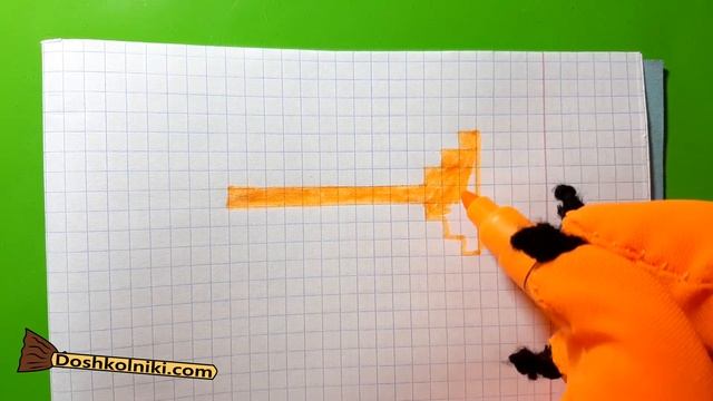 Как Рисовать Трубу по клеточкам? ? Рисунки по клеточкам с Котом Баюном (2019 год) смотреть онлайн