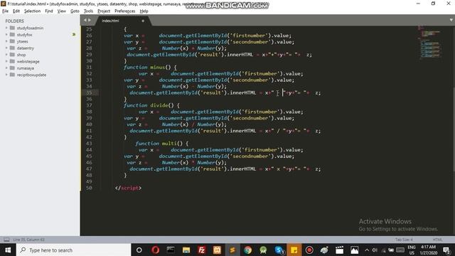 Learn Javascript Third TOPIC Funtions, how to Create Function,why we use Funtion, PART2 смотреть онлайн
