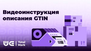 Инструкция описания GTIN