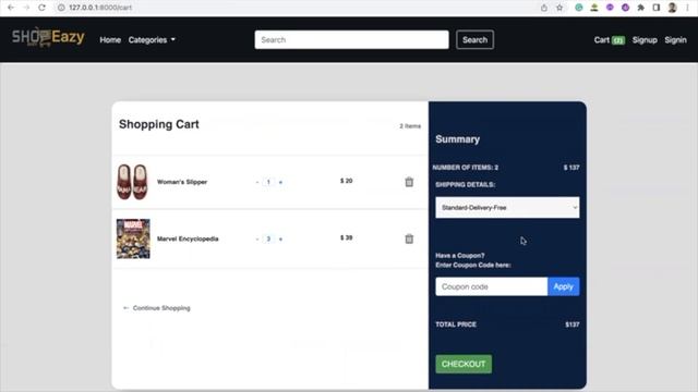 ShopEazy- Ecommerce shopping portal using Python, Django, MySQL, HTML/CSS смотреть онлайн