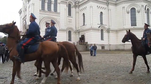 Донская конная полусотня на Покров в Новочеркасске-4 смотреть онлайн